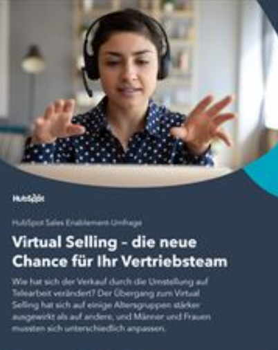 Virtual Selling Studie Hubspot