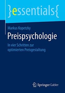 Preispsychologie Buchcover