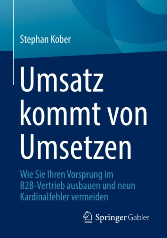 Umsatz kommt von Umsetzen