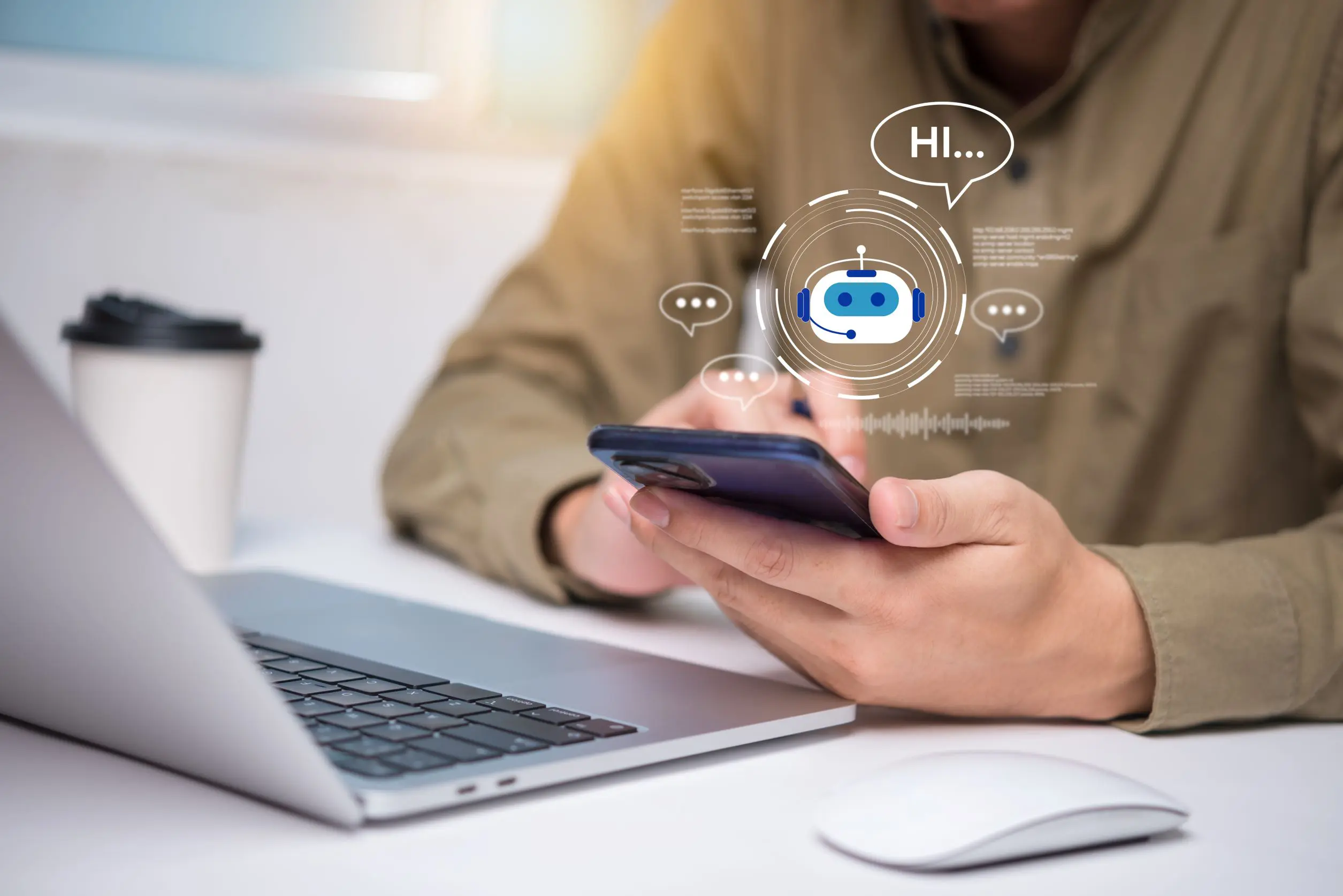 Chatbots sind die perfekten Vermittler zwischen automatischem Chat, Ticket-Systemen und menschlichem Live-Chat.